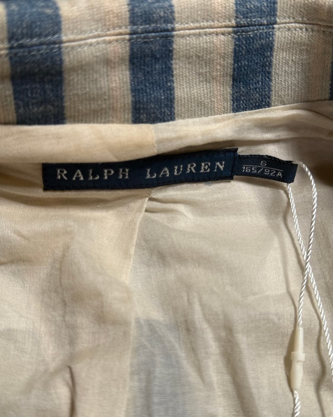 폴로 랄프로렌 스트라이프 앵커 패치 코튼 블레이저 자켓 6 상품이미지7