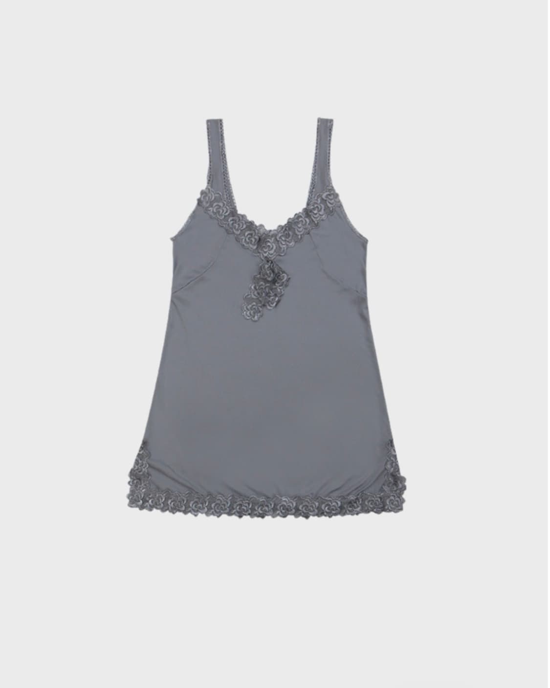 (새상품) 프레클 로즈 레이스 슬립 미니 드레스 시눈 스컬프터 누아누 상품이미지1