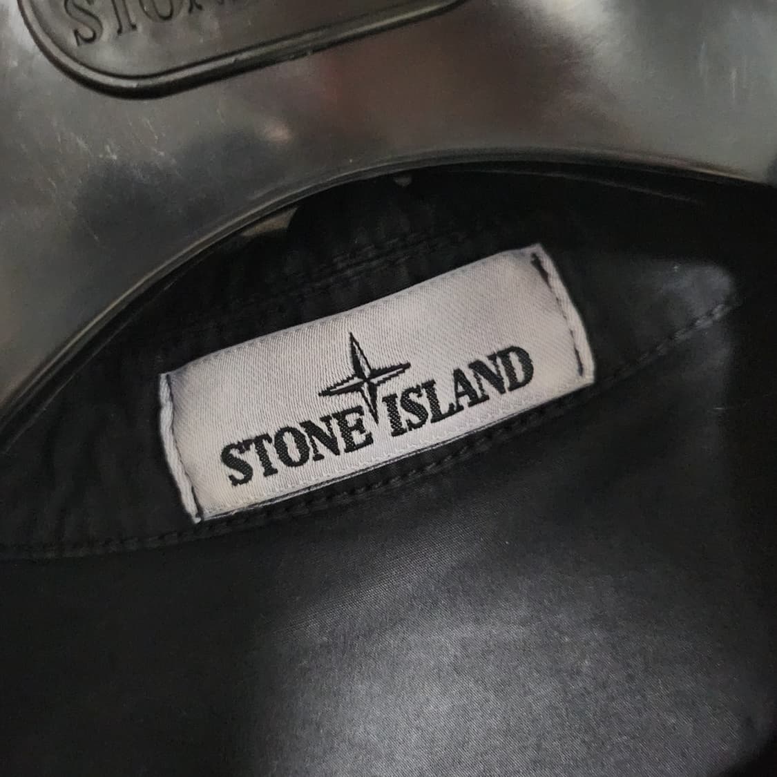 [백화점판]21SS 스톤아일랜드 올드이펙트 오버셔츠 L 블랙 상품이미지4