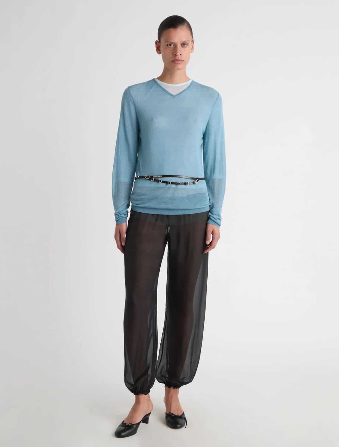 (XS/S),(M/L)/ 팔로마울 NORA 벨트 브라운 상품이미지3