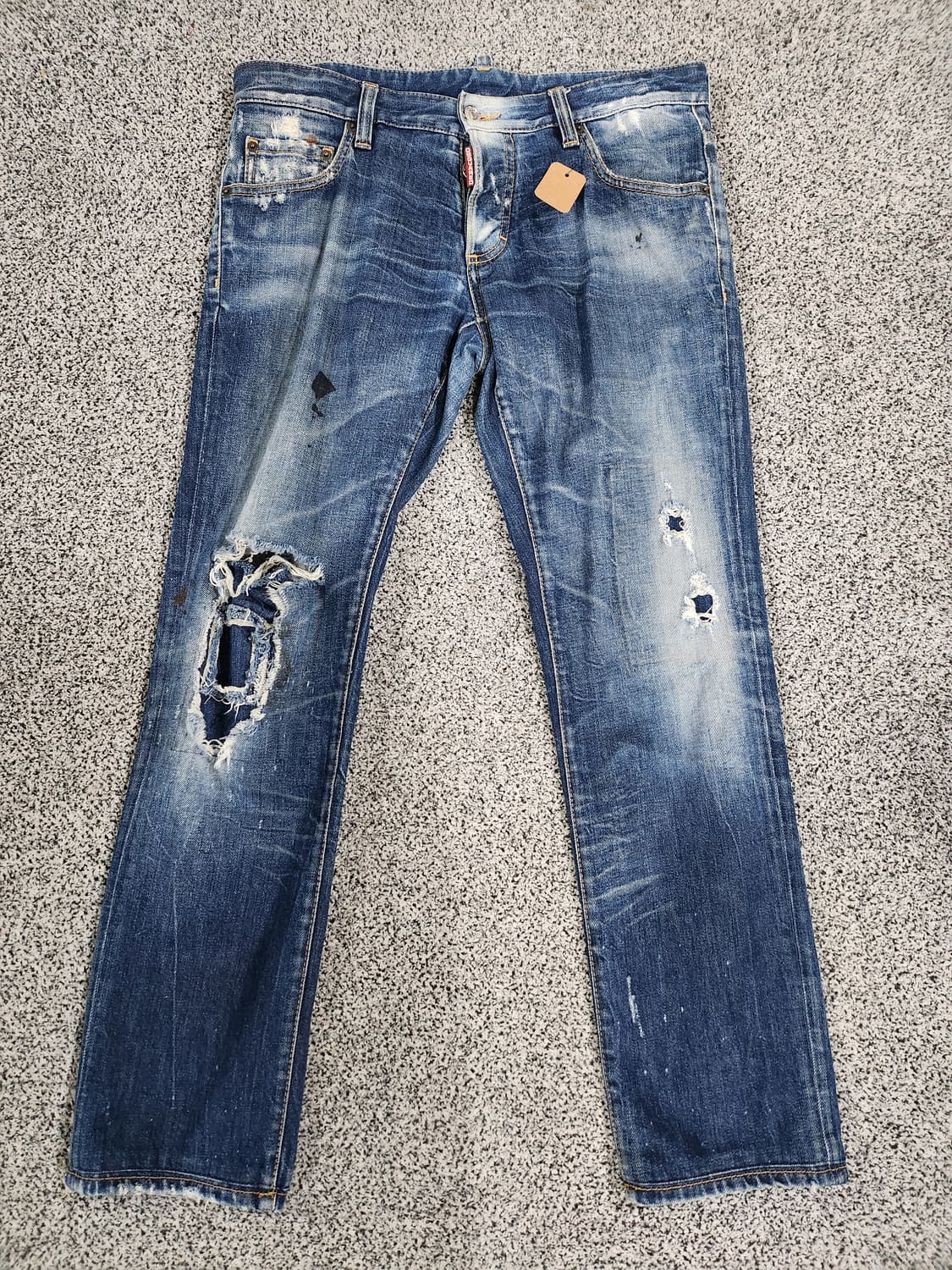 Dsquared2 디스트로이드 데님 팬츠(33-34) 상품이미지2