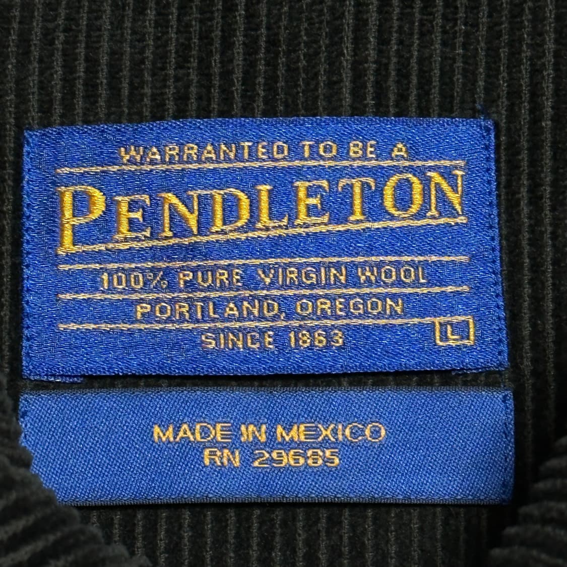 L 펜들턴 맥키노 체크 울 자켓 상품이미지4