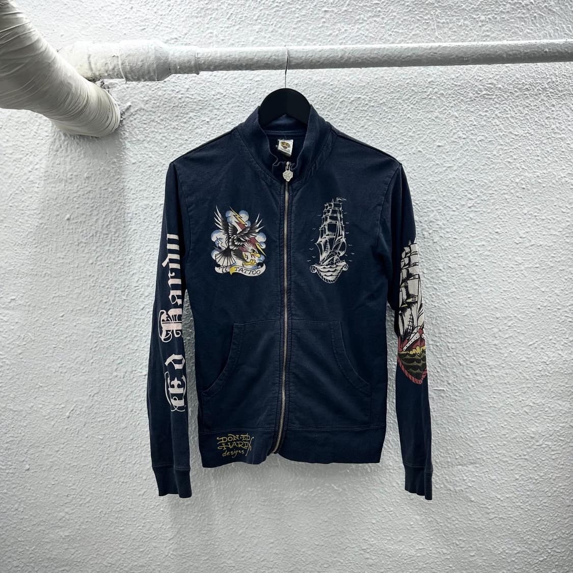 Ed hardy oldschool printing zipup 상품이미지5