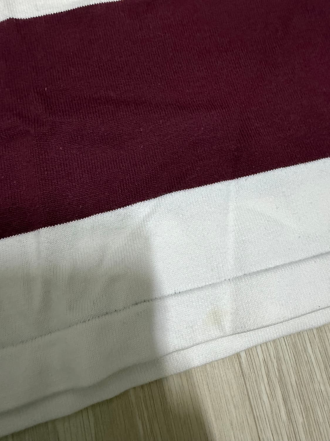 엣라코 버건디 보더티44 상품이미지6