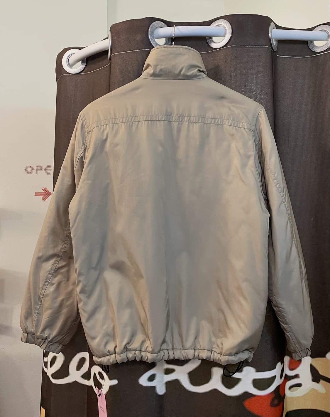 리버시블 그레이&브라운 점퍼 상품이미지5