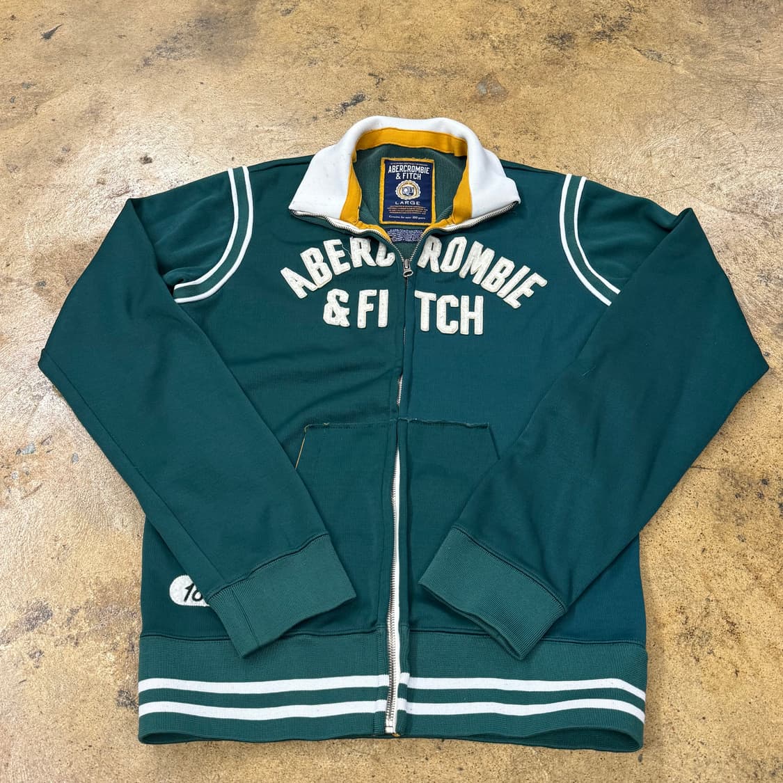 아베크롬비 청록 그린 집업  상품이미지2