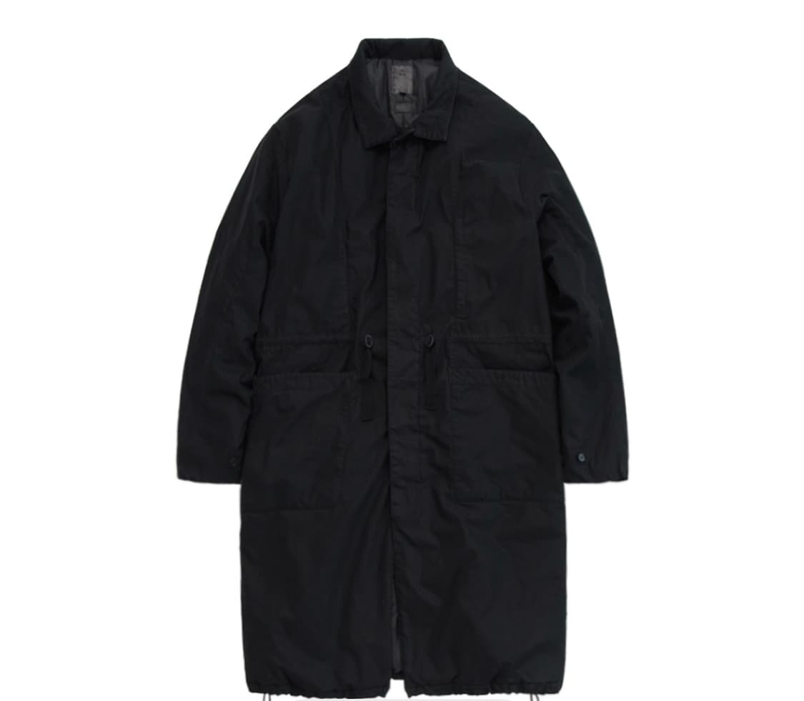 2) 폴리테루 헤비델 코트 블랙 헤비 델 상품이미지1