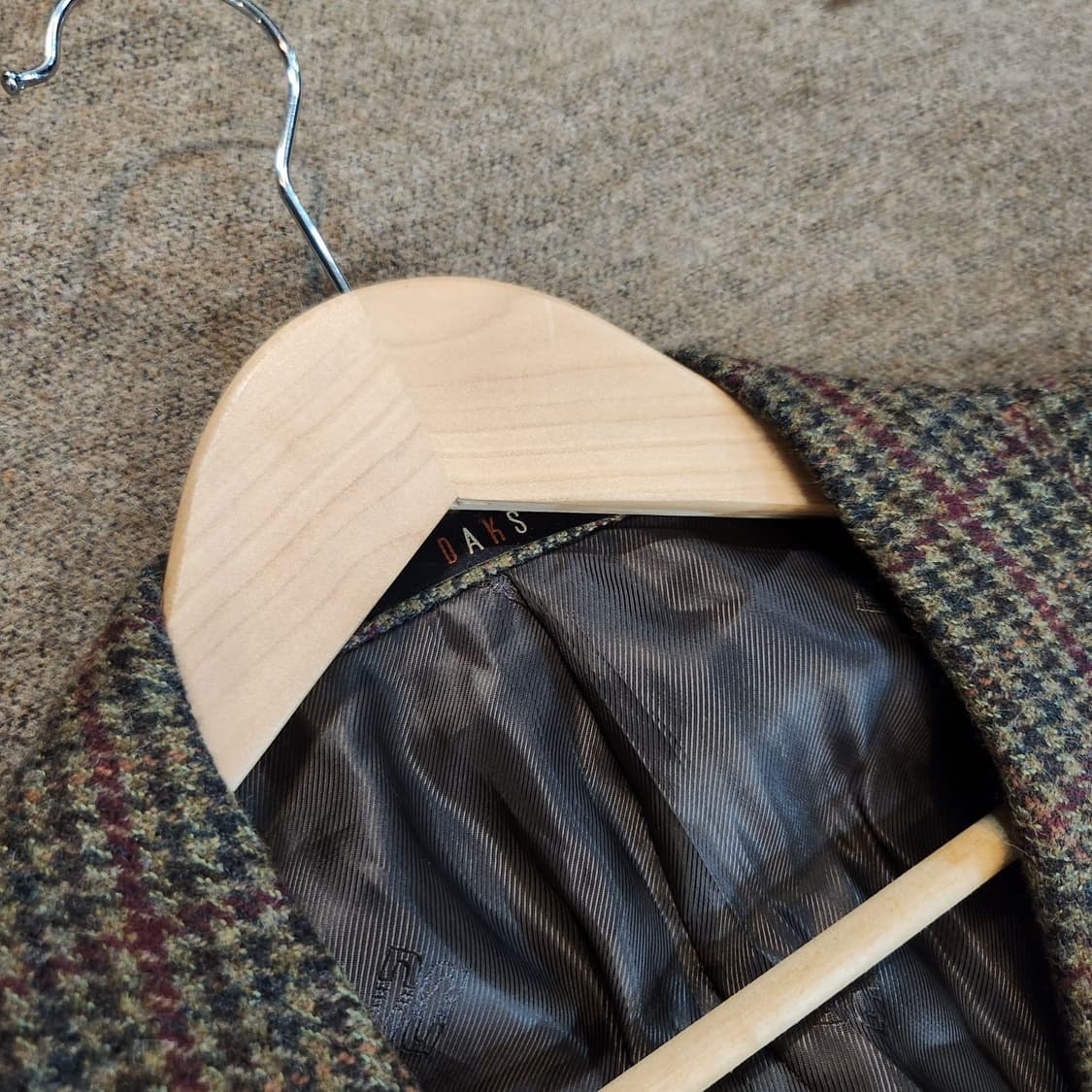 닥스 캐시미어 알파카 울 트위드 자켓 105 하운드투스 상품이미지4