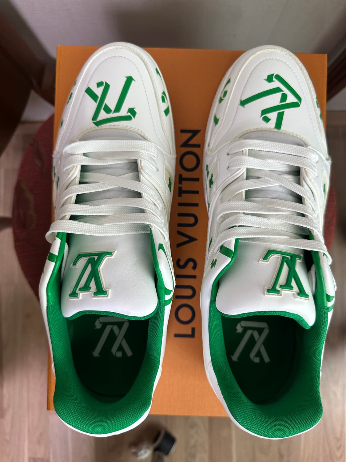 [9, 280 size] 루이비통 트레이너 스니커즈[1AAGXH] 새제품 상품이미지8