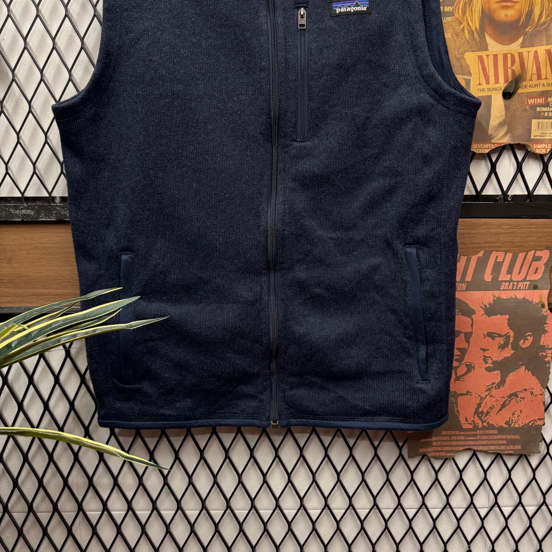 파타고니아 베터 스웨터 베스트 집업 전면 집업 포켓 포인트 네이비 상품이미지4