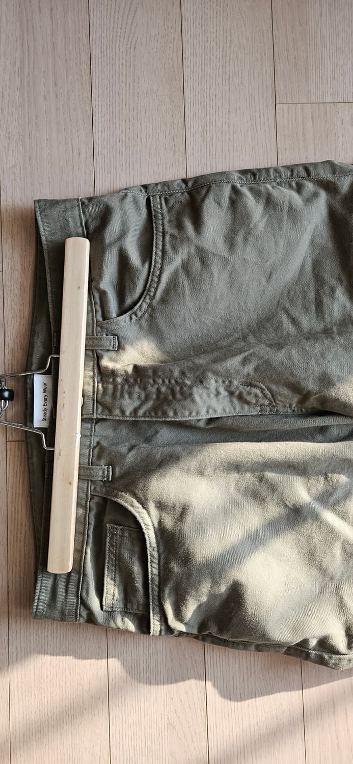 스테디에브리웨어 트윌코튼 치노 팬츠 올리브 상품이미지2