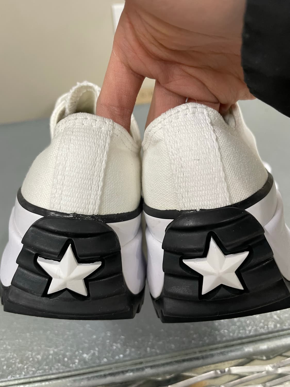 컨버스 런스타 하이크 OX 화이트 230 상품이미지8