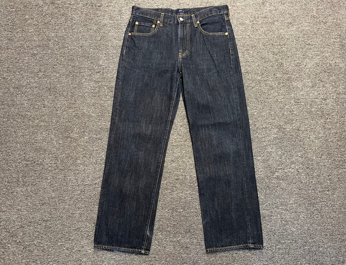 [32~33] GU 지유 스트레이트핏 데님진  상품이미지1