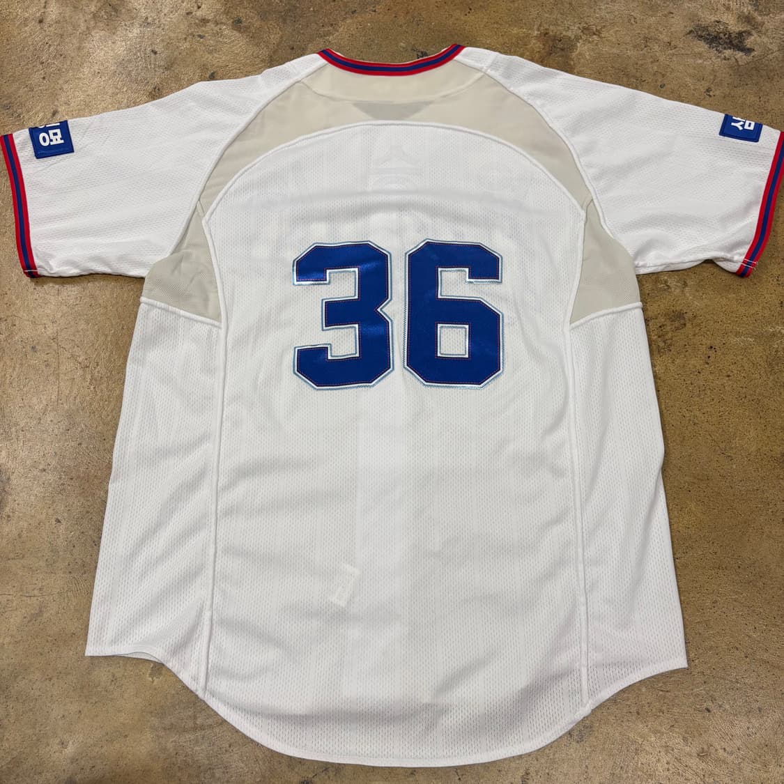 [정품/95] 삼성 라이온즈 빈폴 유니폼 36 이승엽넘버 마킹 b18 상품이미지3