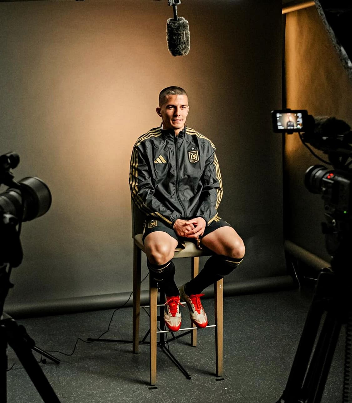 아디다스 LAFC 리버시블 앤섬 자켓 블랙 - US 사이즈 팝니다. 상품이미지6