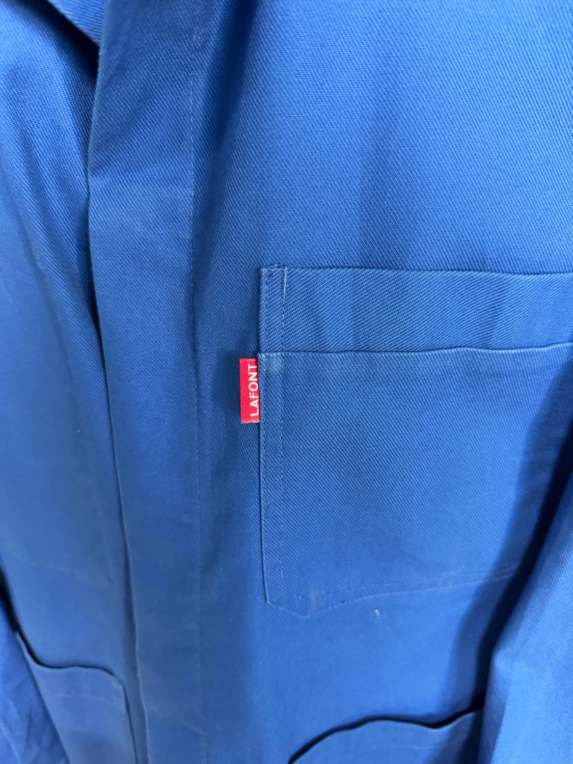 프렌치 워크 자켓 블루 컬러 (L~XL) 상품이미지4