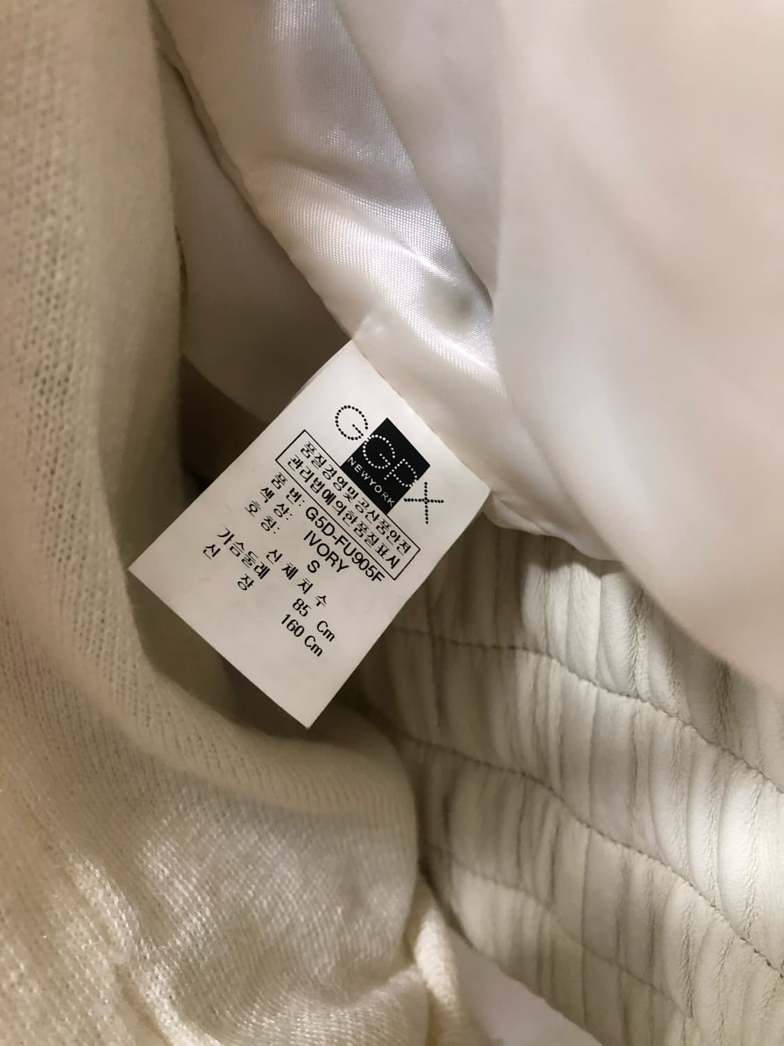 GGPX rabbit fur hooded zip up jacket  상품이미지8