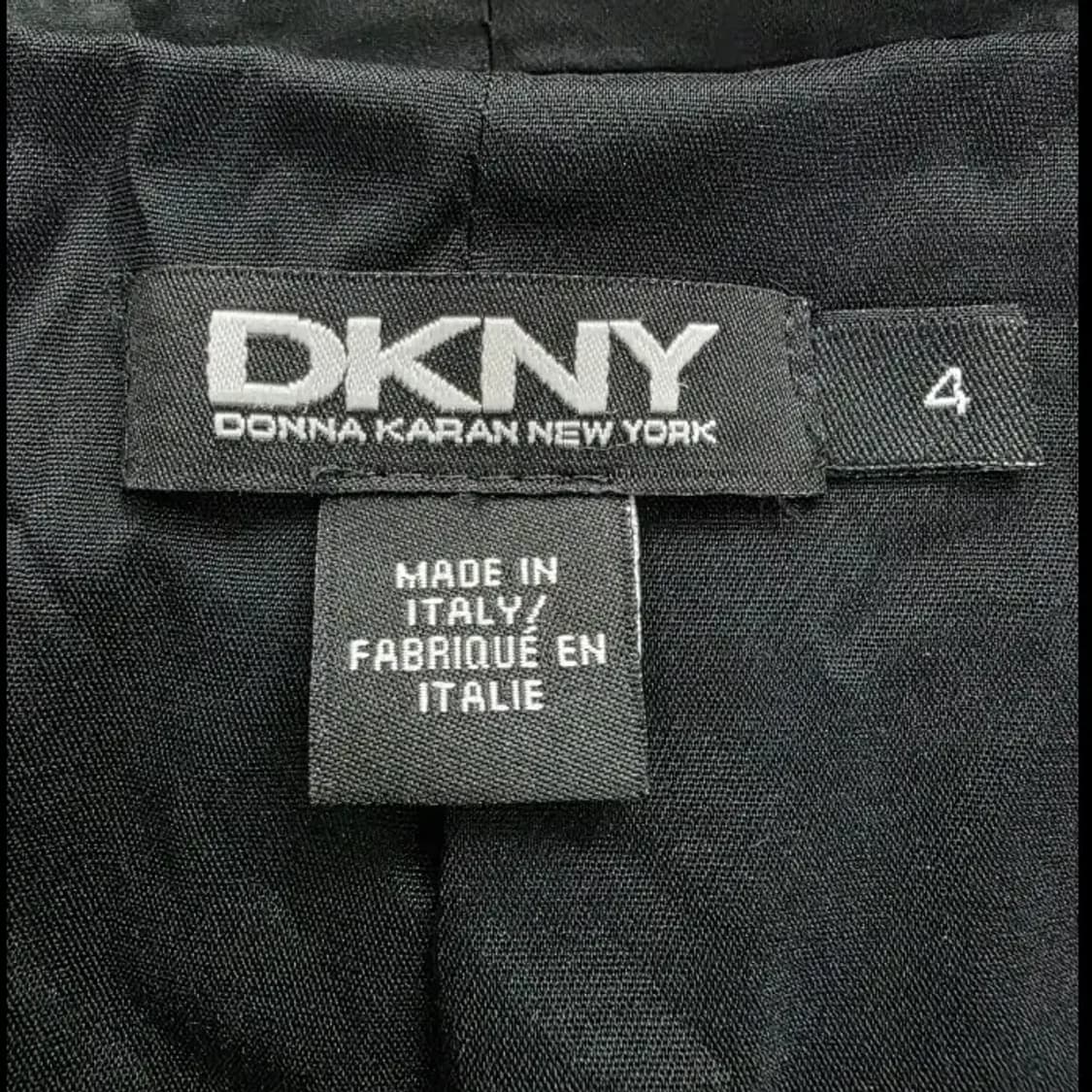 DKNY 디케이앤와이 블랙 리본 블라우스/자켓 ~55반 상품이미지7