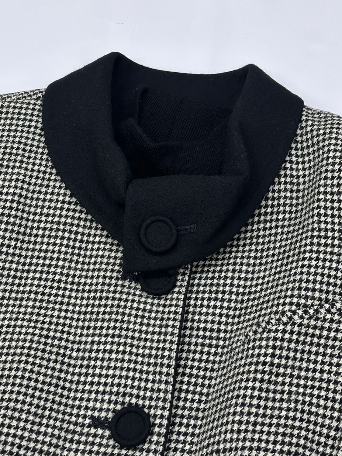 🖤나나깔 블랙 정장 코디세트🖤반코트 벨벳 스커트 공겜여주 고스로리 상품이미지5