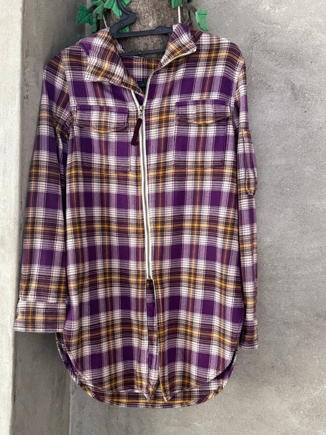 히스테릭 글래머 체크 셔츠 자켓 상품이미지1