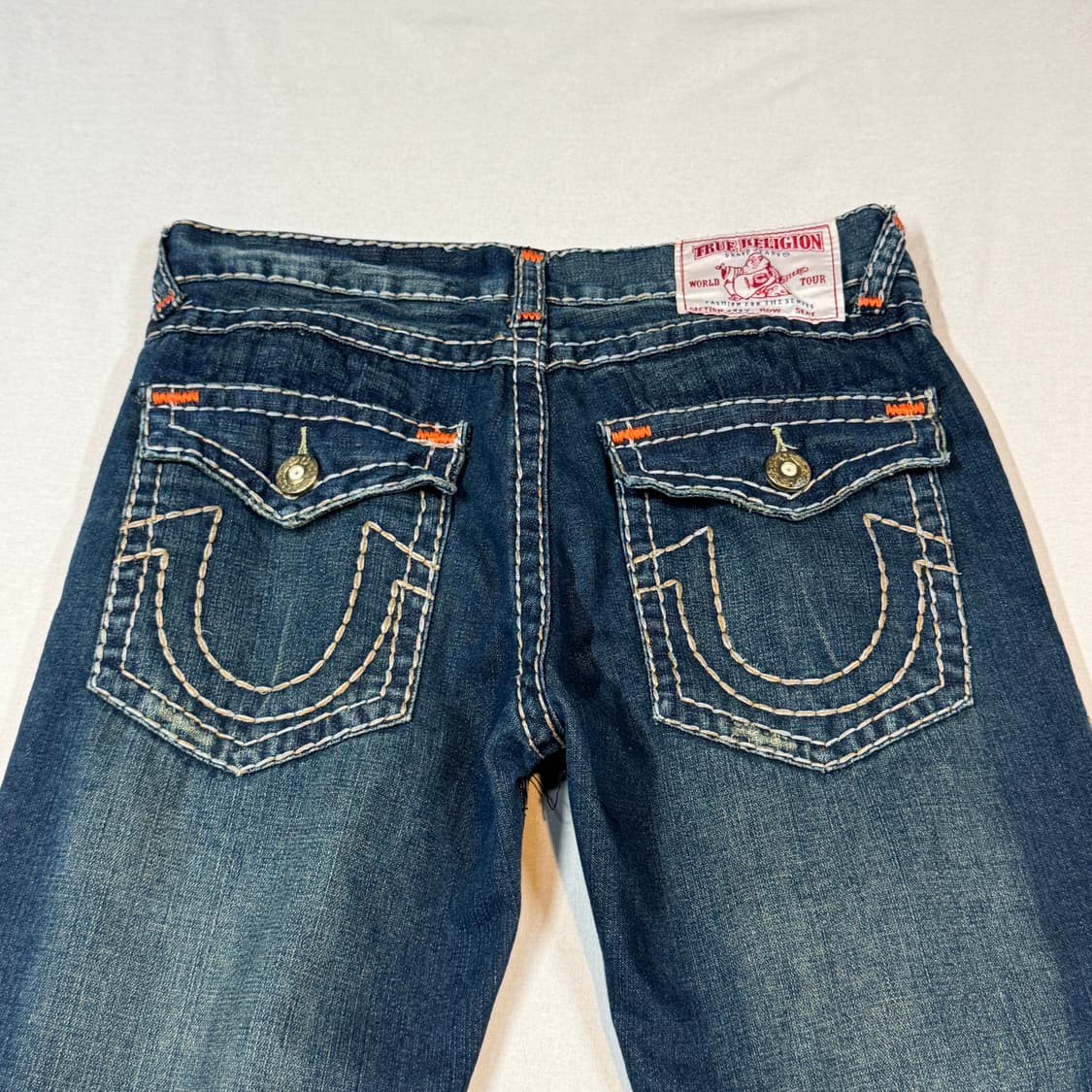 34inch) 트루릴리전 USA 조이 부츠컷 데님 청바지 상품이미지2