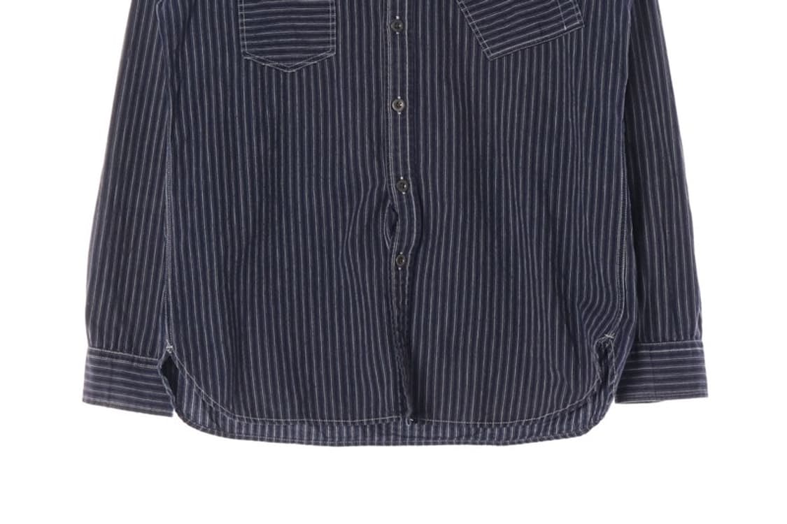 프리즘웍스 아메카지 무드 스트라이프 셔츠 XL 상품이미지4