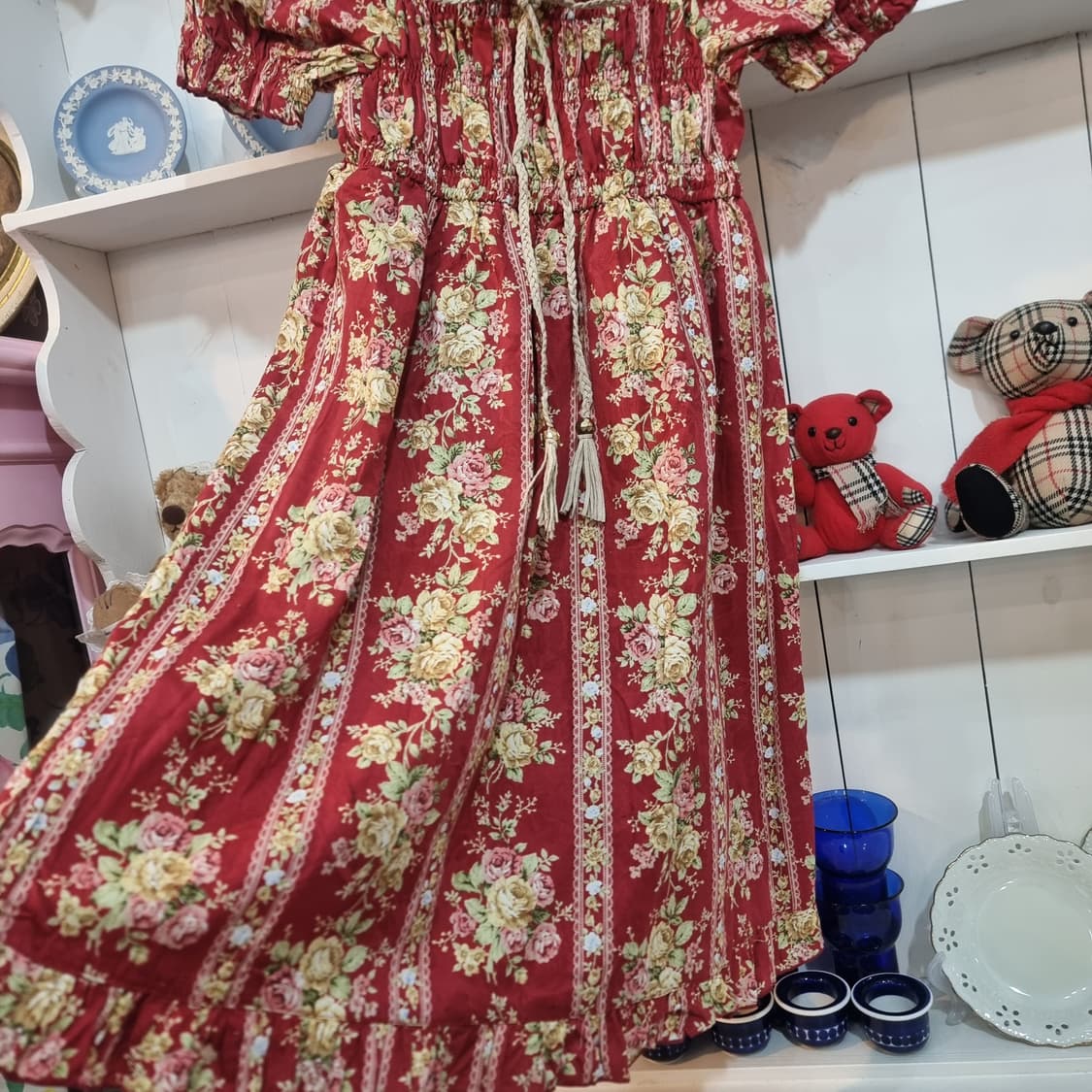 Liz Lisa 리즈리사 오프숄더 플라워 원피스 상품이미지3