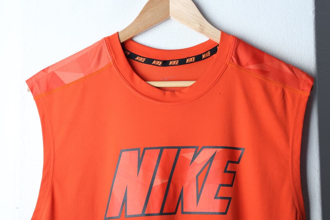 (L-XL) 나이키 반팔 티셔츠 민소매 기능성 오렌지 런닝-H31346 상품이미지3