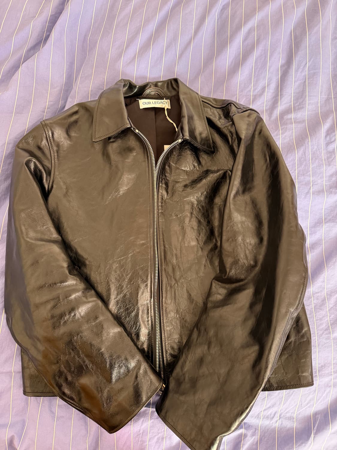 아워레가시 미니 레더 자켓(50) 상품이미지6