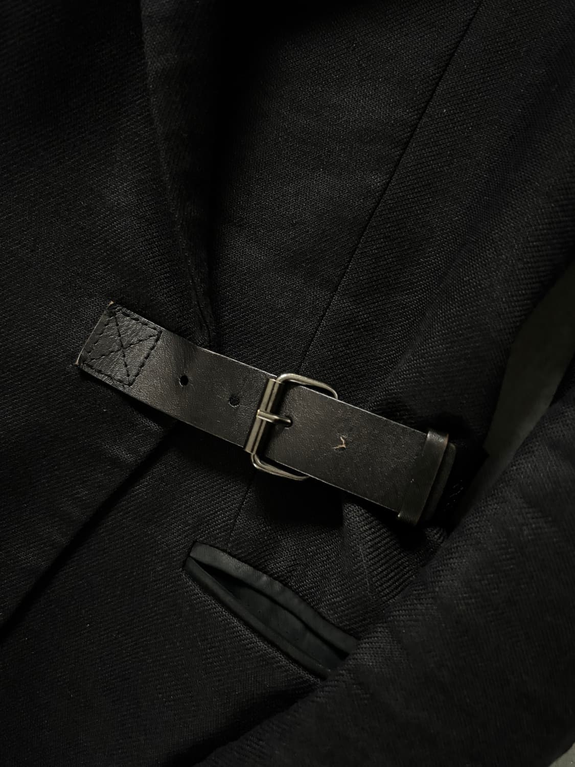 Helmut Lang 헬무트랭 블랙 버클 블레이저 상품이미지7