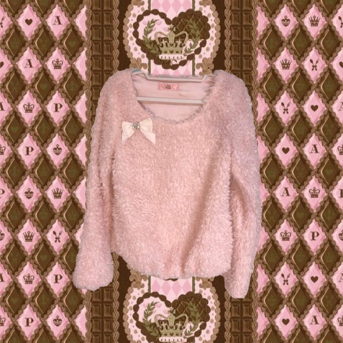 ꒰ა ♡ ໒꒱ 앙크루즈 / 히메갸루 폼폼이 탑 💝💕 상품이미지1