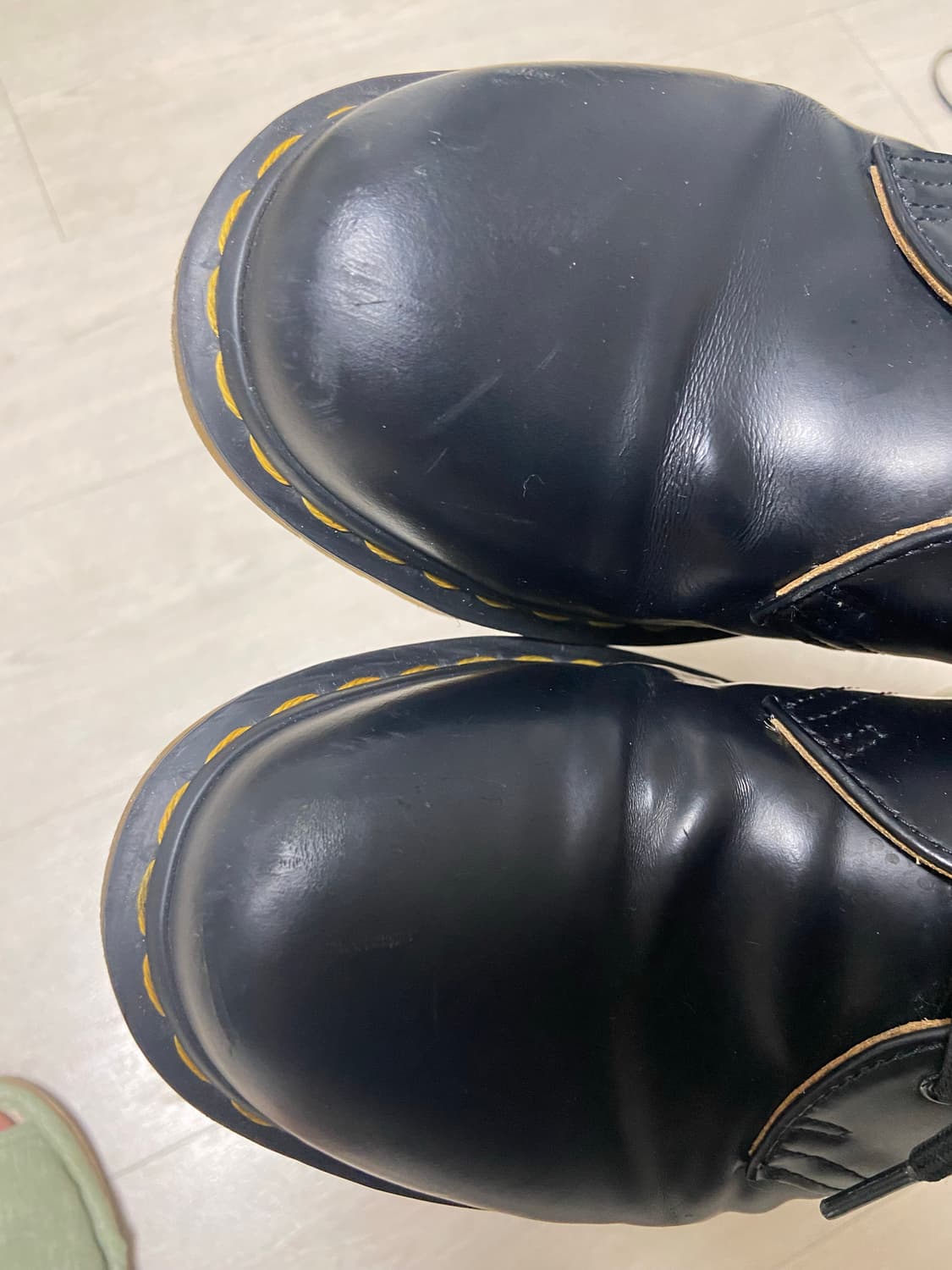 닥터마틴 1461 3홀 블랙 스무스 250 상품이미지4