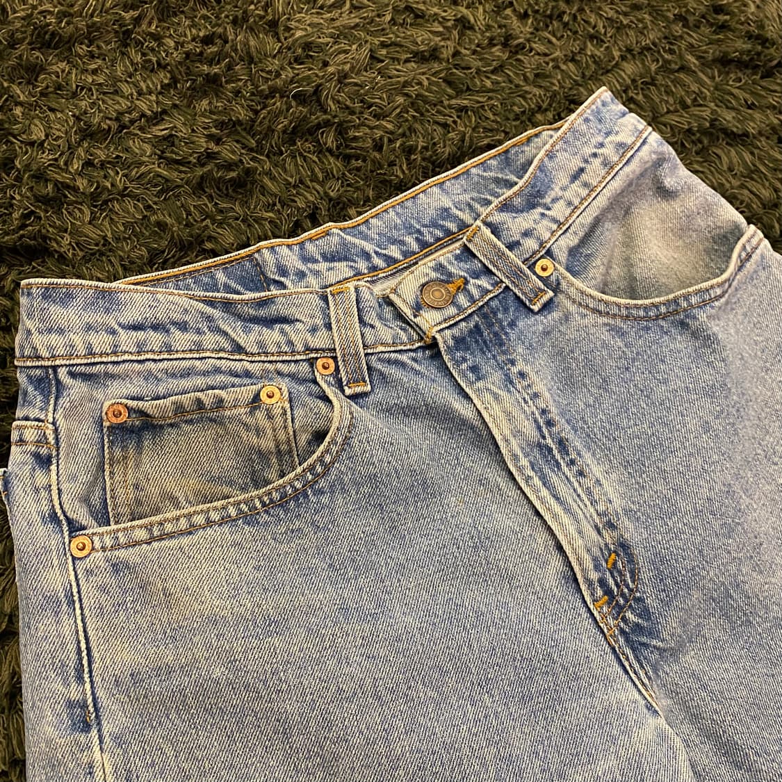 (30inch) 90s 빈티지 리바이스 데님 청 반바지 상품이미지7