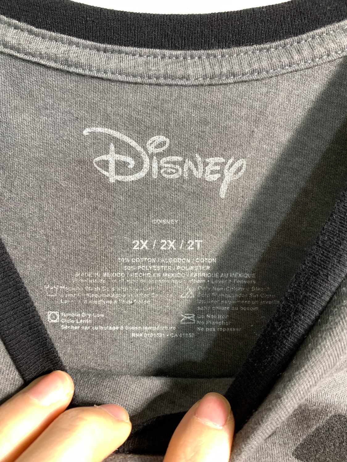 만원샵) disney 디즈니 미키마우스 빈티지 티셔츠 2XL C208 상품이미지7