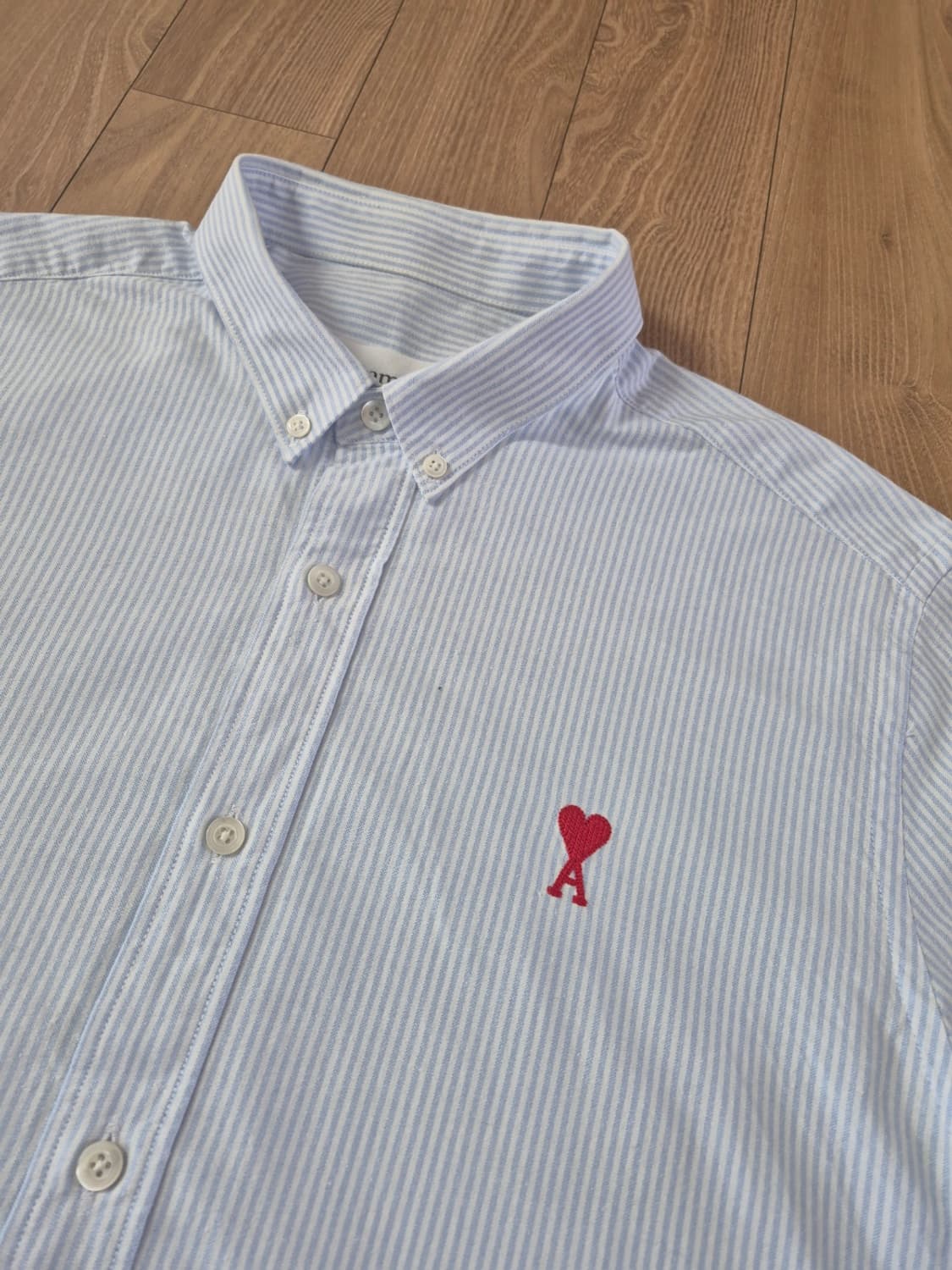 아미 스트라이프 옥스포드 긴팔 셔츠 42 상품이미지4