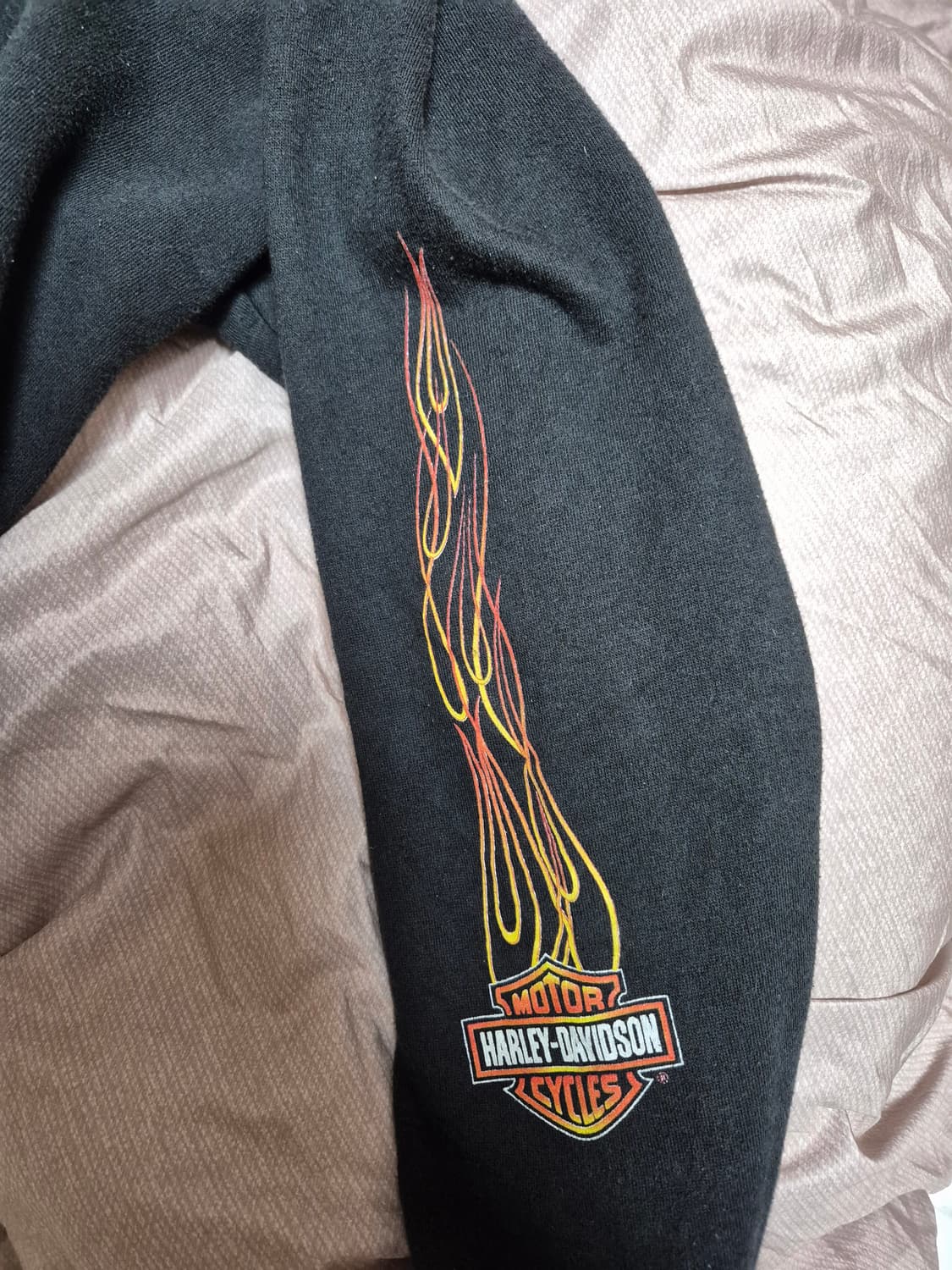 빈티지 할리데이비슨 후드집업 상품이미지3