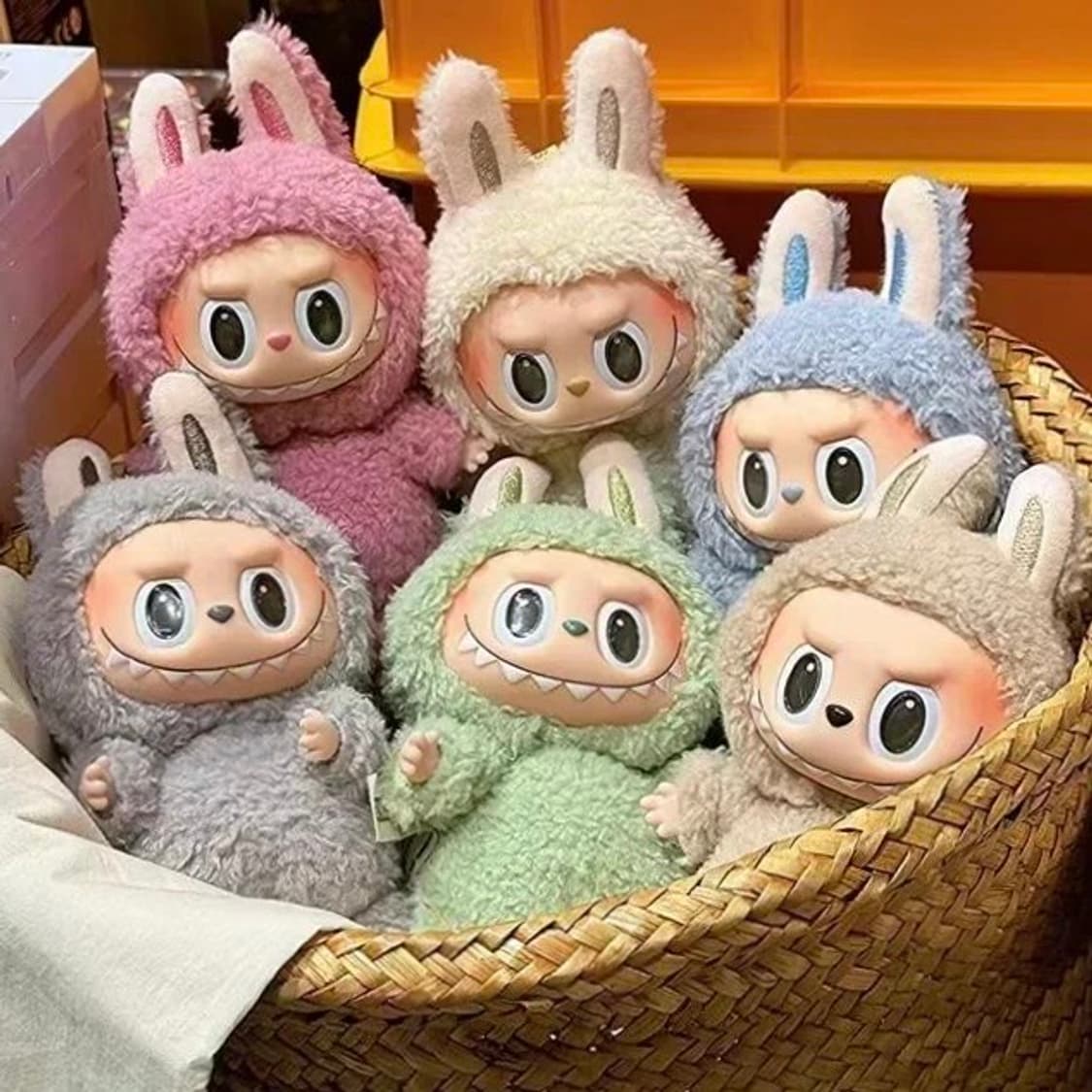 [ONE SIZE] 팝마트 라부부 키링 솔트 & 세서미 빈 상품이미지1