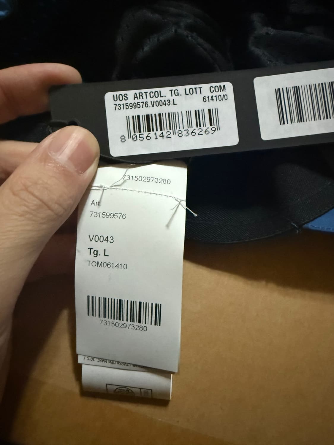 스톤아일랜드 나일론 메탈 볼캡 (L size) 상품이미지6