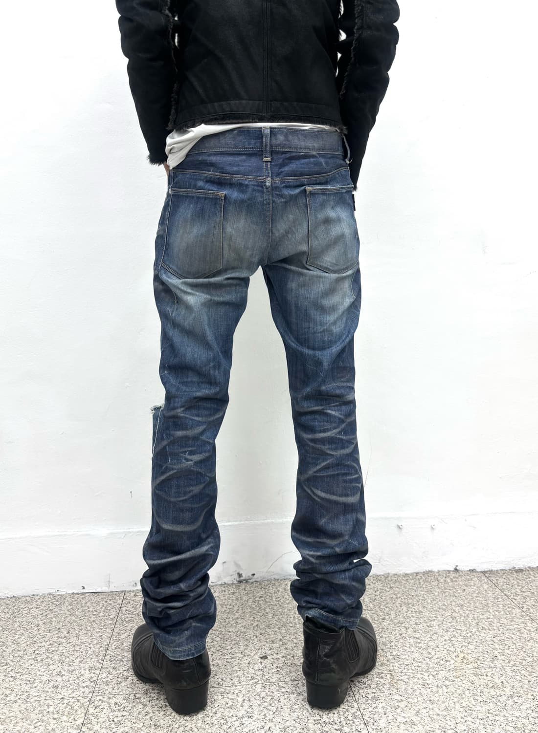 Black Barrett by Neil Barrett destroyed  상품이미지3