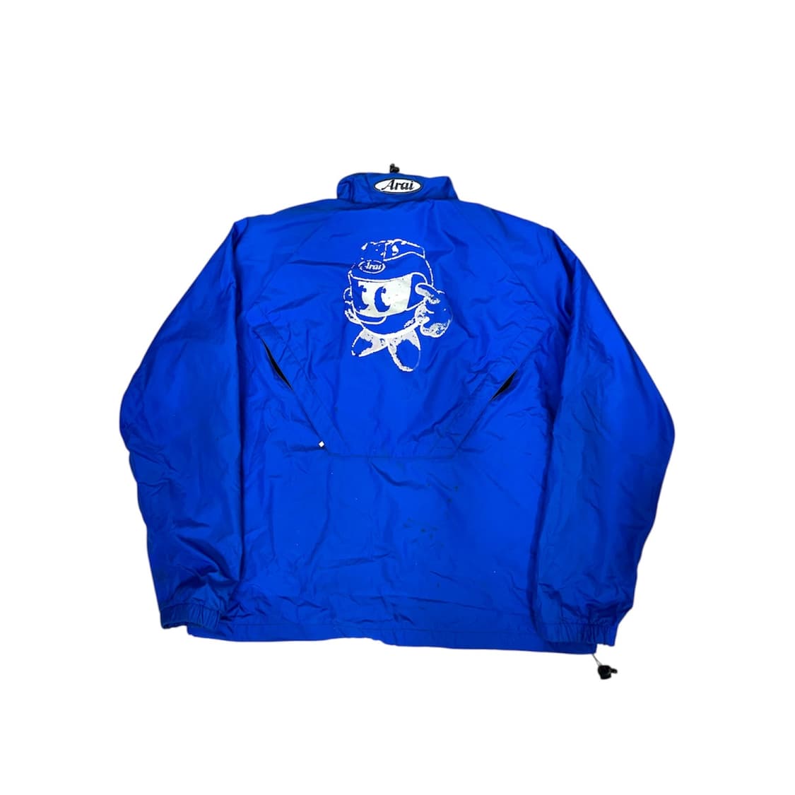아라이 블루 오토바이 빅 로고 바람막이 자켓  상품이미지6