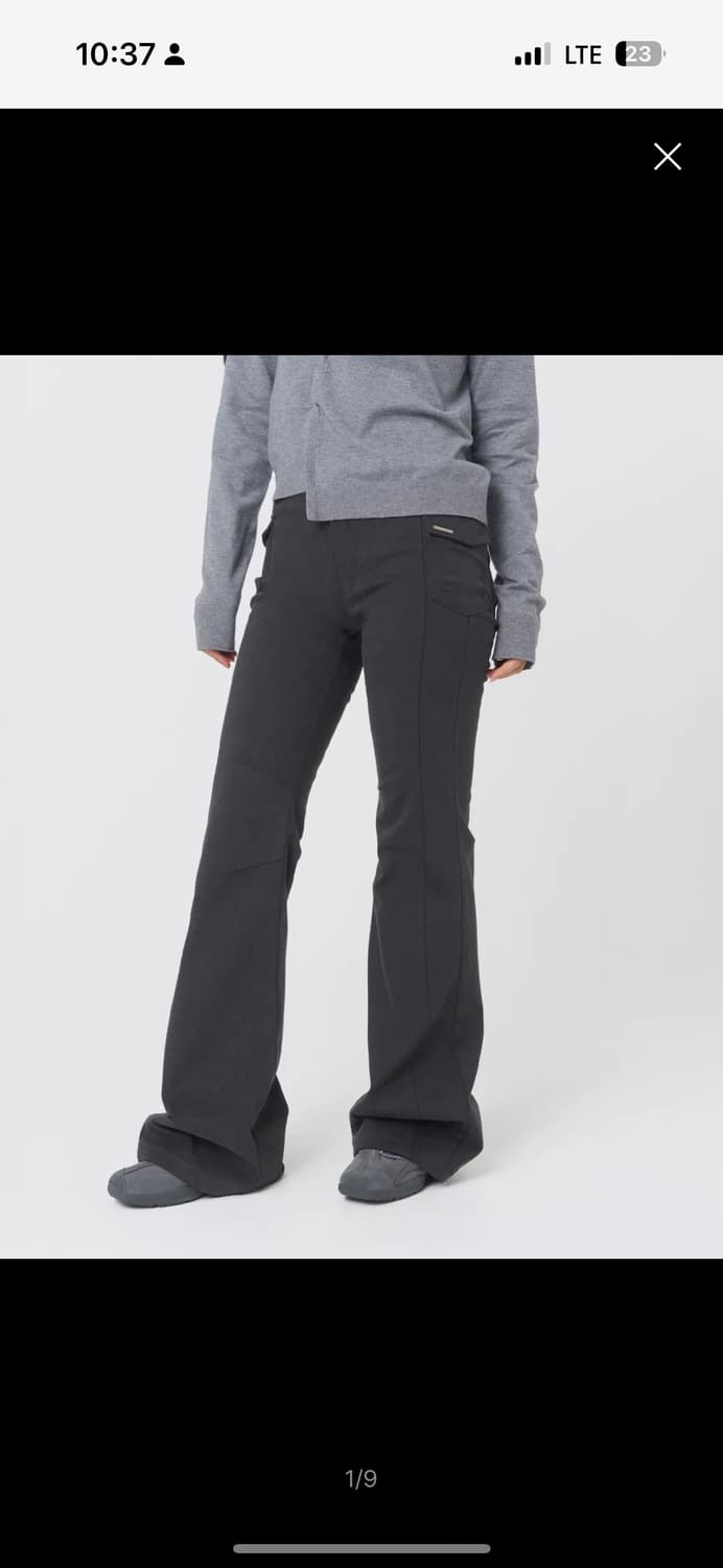 미세키서울 사이드포켓 부츠컷팬츠 2 상품이미지2