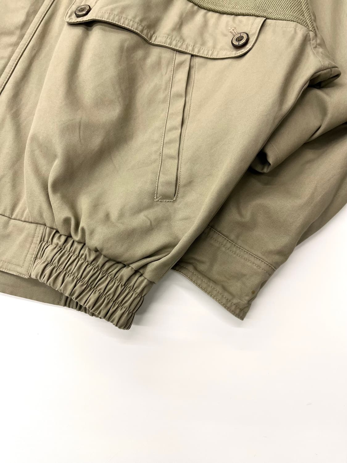 Burberry 버버리 카키 봄버 자켓 상품이미지6