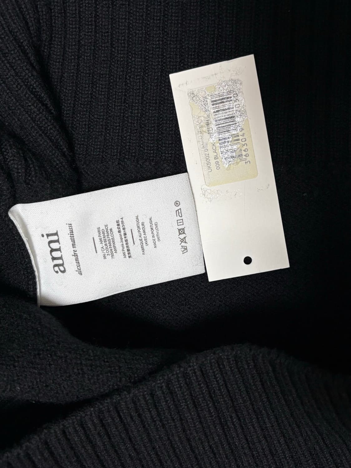 아미 빅하트 로고 니트 L 상품이미지2