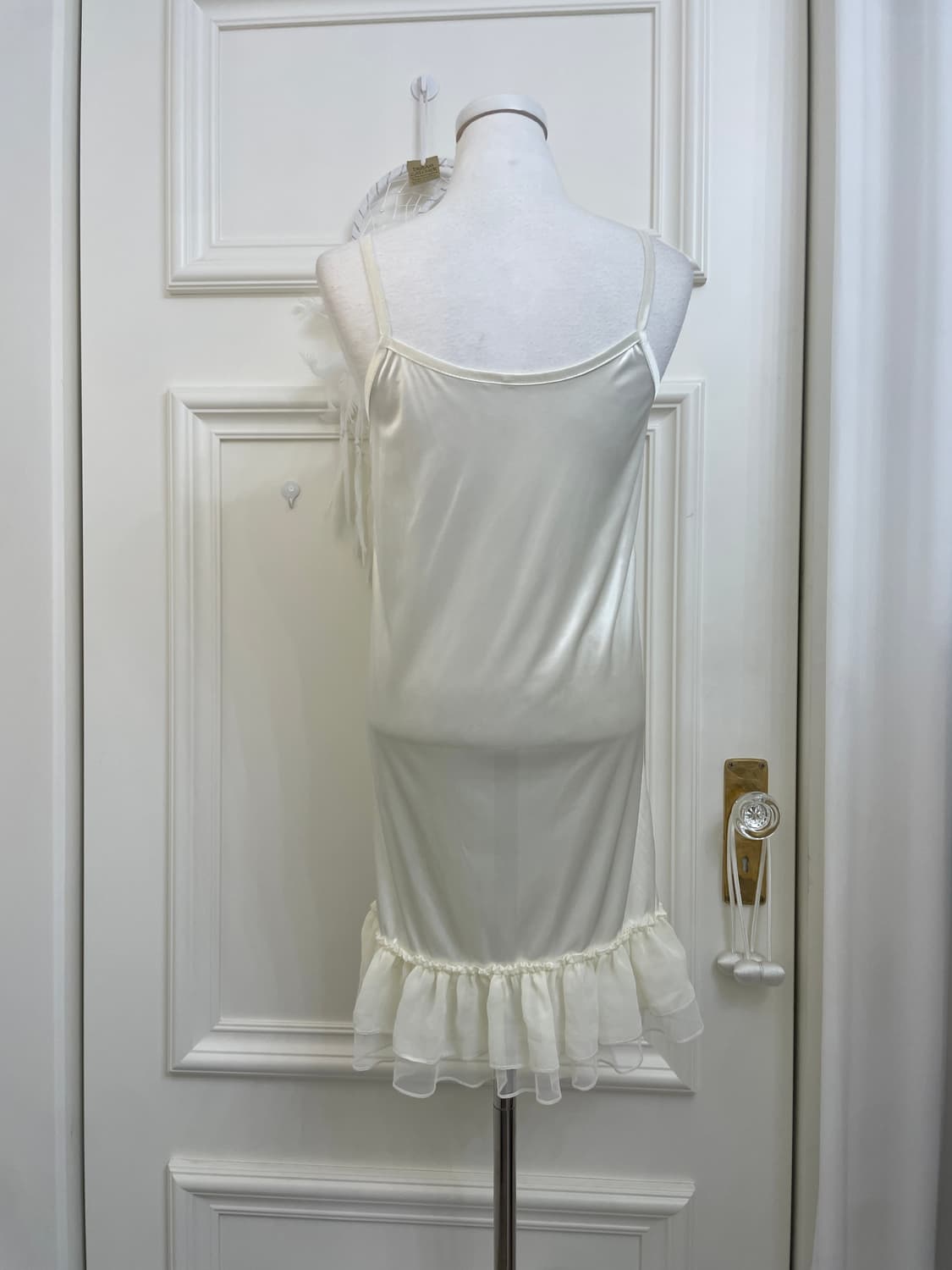 ivory crochet hoodie opc cardigan&satin 상품이미지10