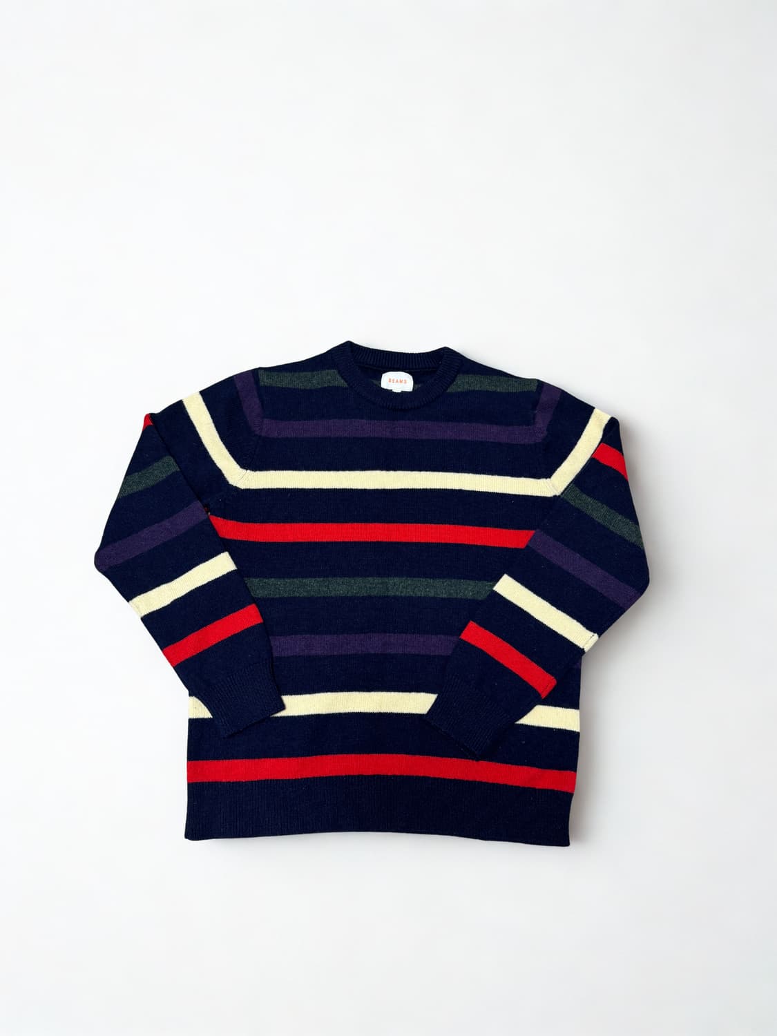 빔즈 스트라이프 울 니트 상품이미지2