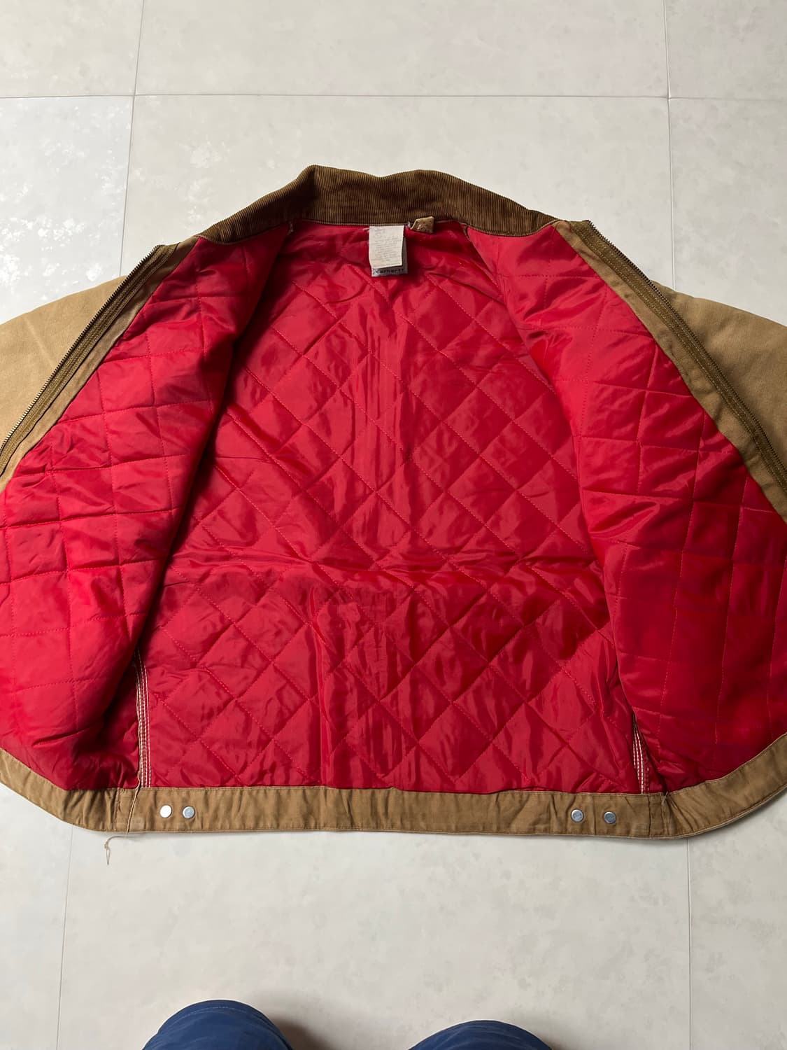 빈티지 칼하트 100주년 디트로이트 L 상품이미지3