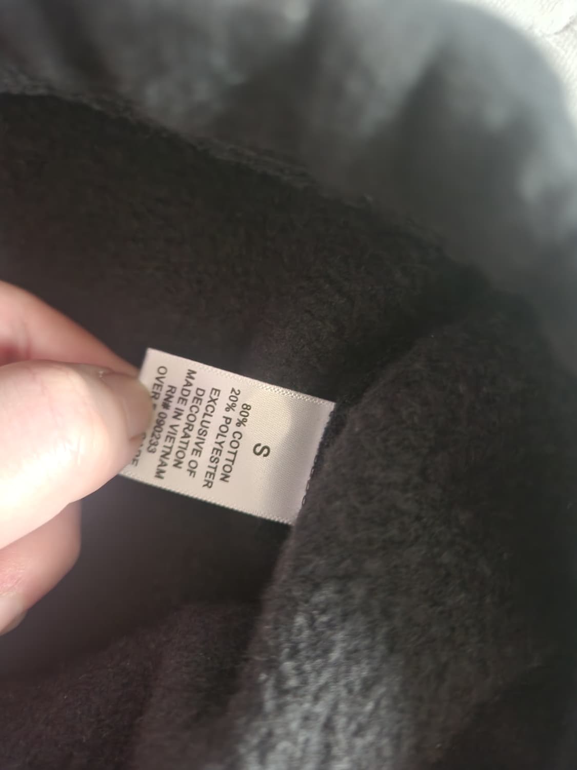 피어오브갓 블랙 에센셜 후드 셋업 후드티 반바지 상품이미지4