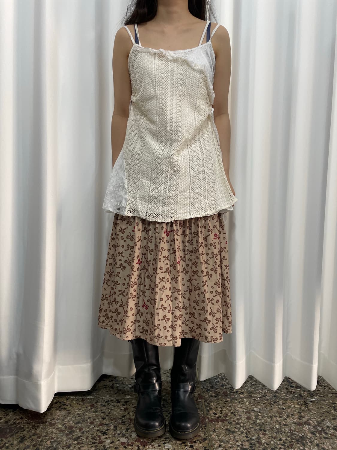 ribbon leopard midi skirt 상품이미지5