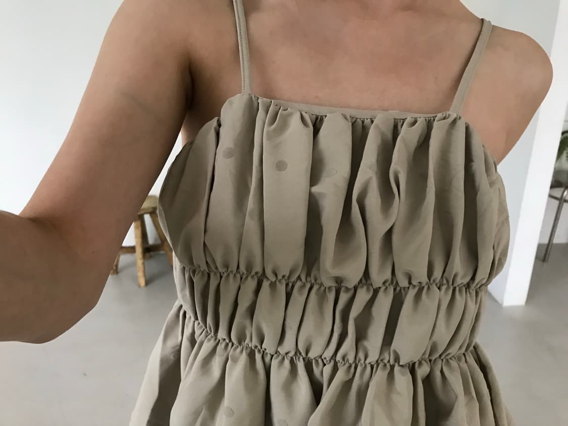 vintage dot sleeveless top 상품이미지9