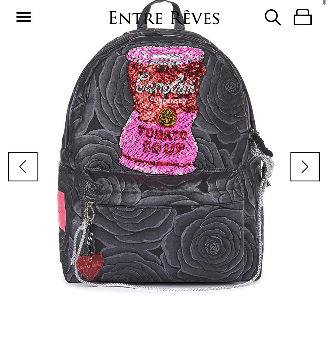 앙트레브 BLACK ROSE CAMPBELL 백팩 상품이미지1